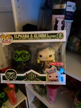 Funko Pop! Elphaba & Glinda 2-Pack (Wicked) - Shiz Uniform